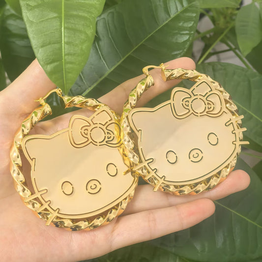 HelloKitty Hoop earrings